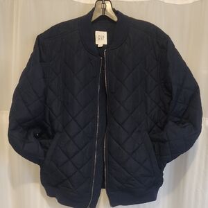 GAP Dark Blue Quilted Jacket